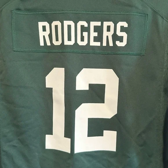 NFL Nike Women's Green Bay Packers Aaron Rodgers #12 Jersey Size X-Large - Picture 6 of 7